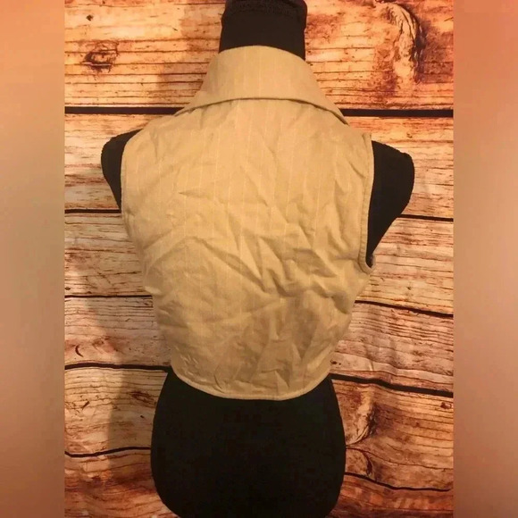 VENUS Tan Crop Sleeveless Top size 6 - Picture 6 of 15